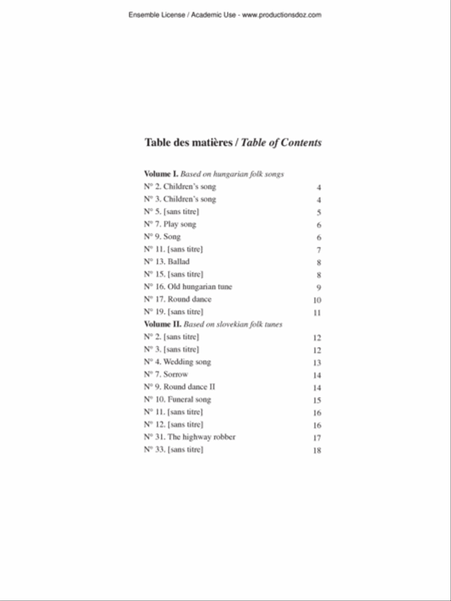 For Children Classical Guitar scores gallery preview page 3