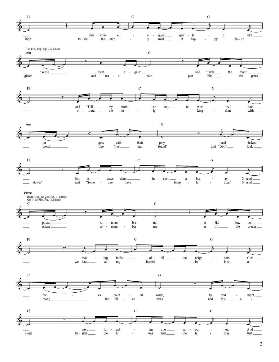 The Trapeze Swinger Acoustic Guitar scores gallery preview page 3
