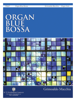 Book cover for Organ Blue Bossa
