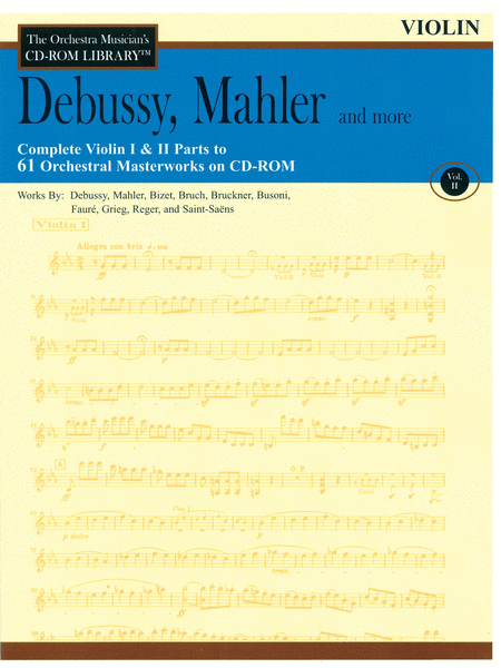 Debussy, Mahler and More - Volume II (Violin)