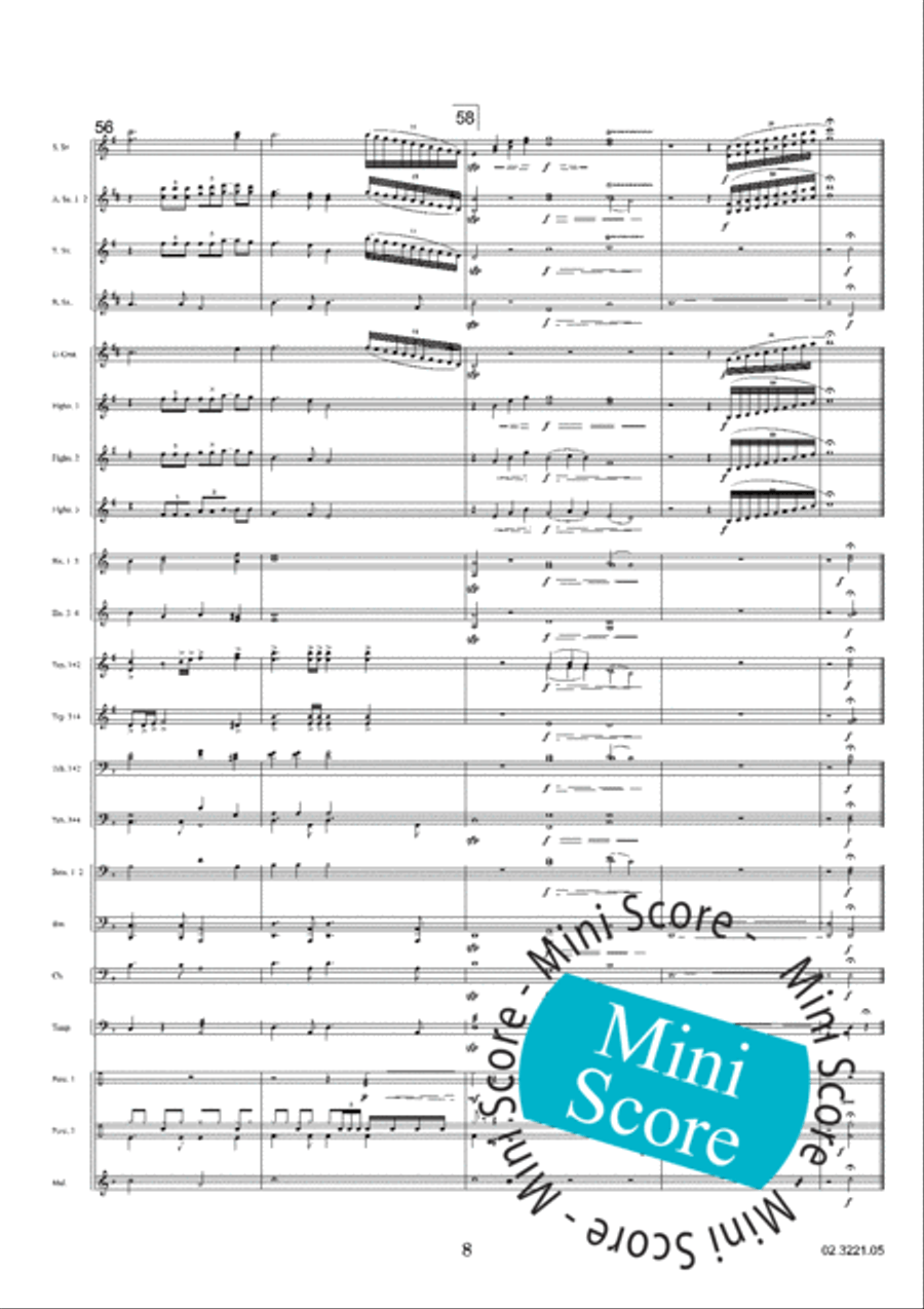 Caruso Caruso Fanfare Band scores gallery preview page 12