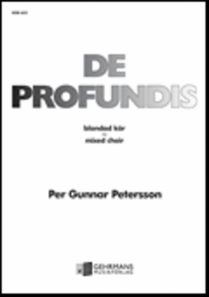Book cover for De profundis