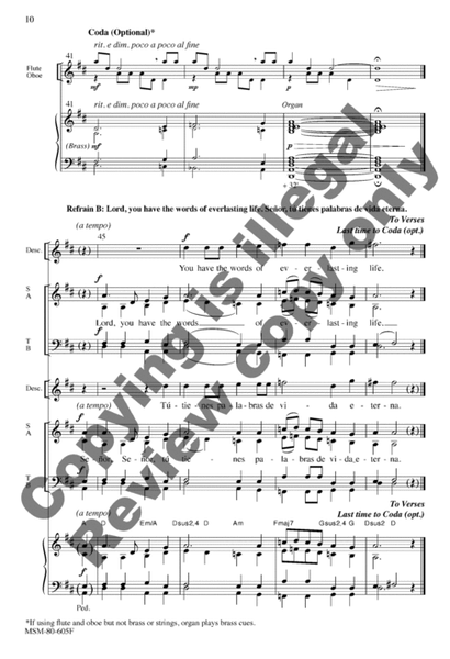 Psalm 19: Salmo 19 (English/Spanish Choral Score)