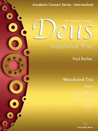 Book cover for Deus Woodwind Trio