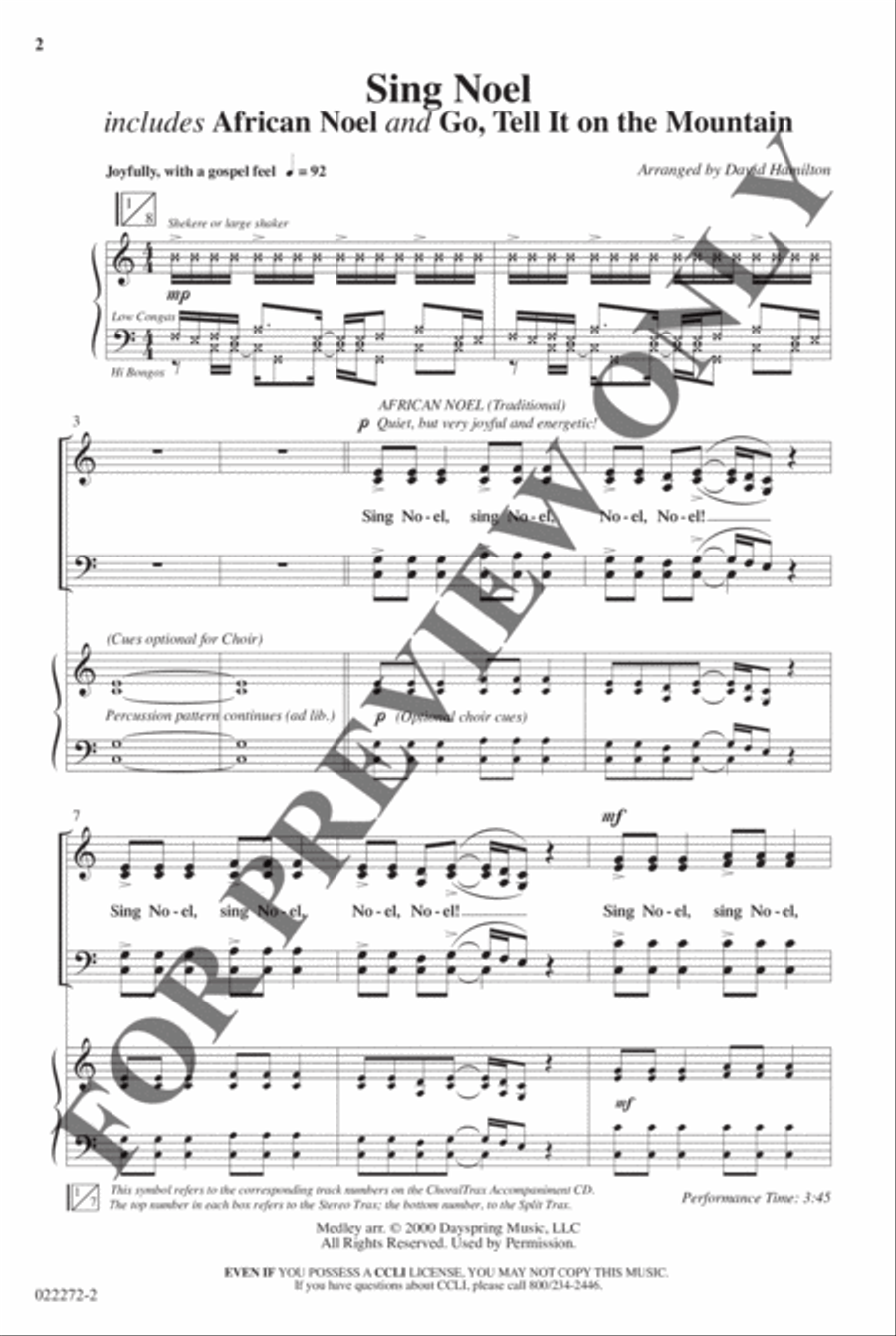 Best-Selling Christmas Anthem Pak Vol 1 - Anthem Preview Pak Hymn Anthems scores gallery preview page 3