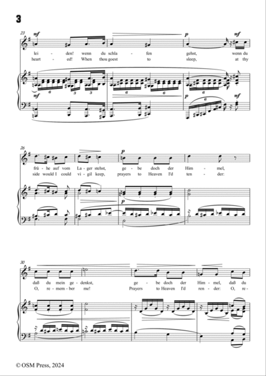 A. Jensen-Ach ihr lieben Äuglein,in G Major,Op.21 No.2 Voice scores gallery preview page 4