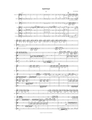 Septet for Clarinet, Bassoon, Horn, Violin, Viola, Cello, and Bass