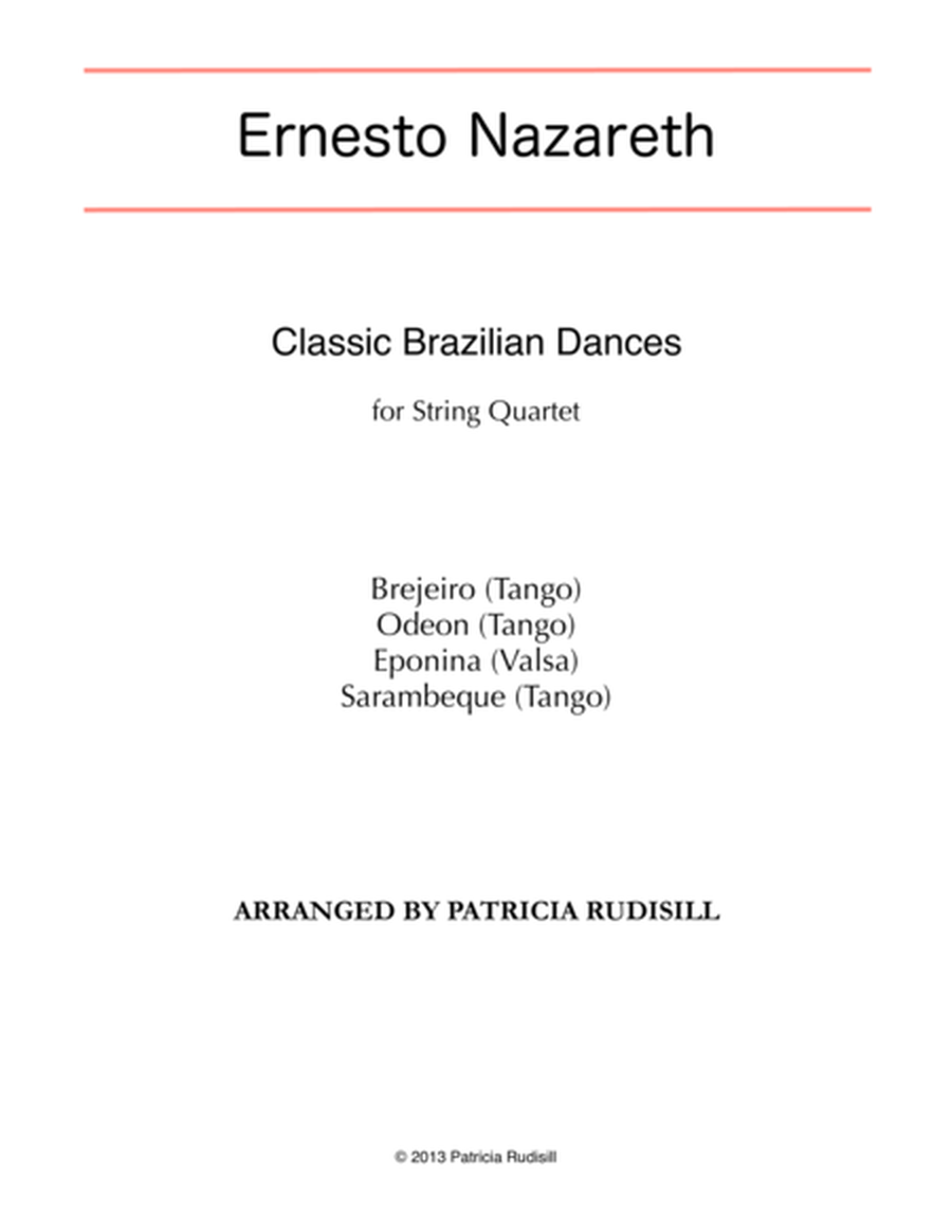 Classic Brazilian Dances by Ernesto Nazareth image number null