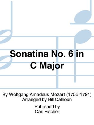 Sonatina No. 6 In C Major