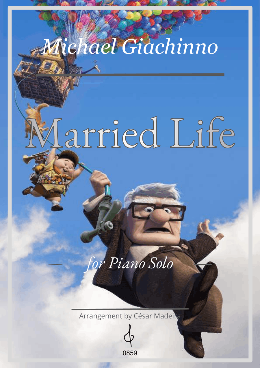 Married Life Piano Solo scores gallery preview page 1