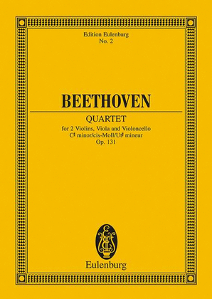 Book cover for String Quartet C# minor