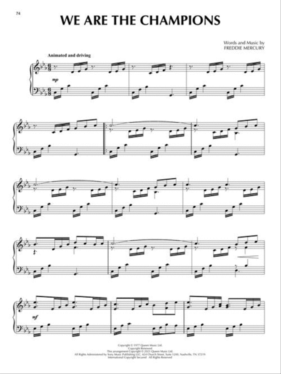 Piano 2025 classic rock