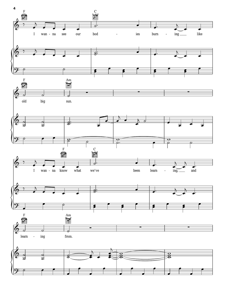 Man On Fire Man On Fire Acoustic Guitar scores gallery preview page 4