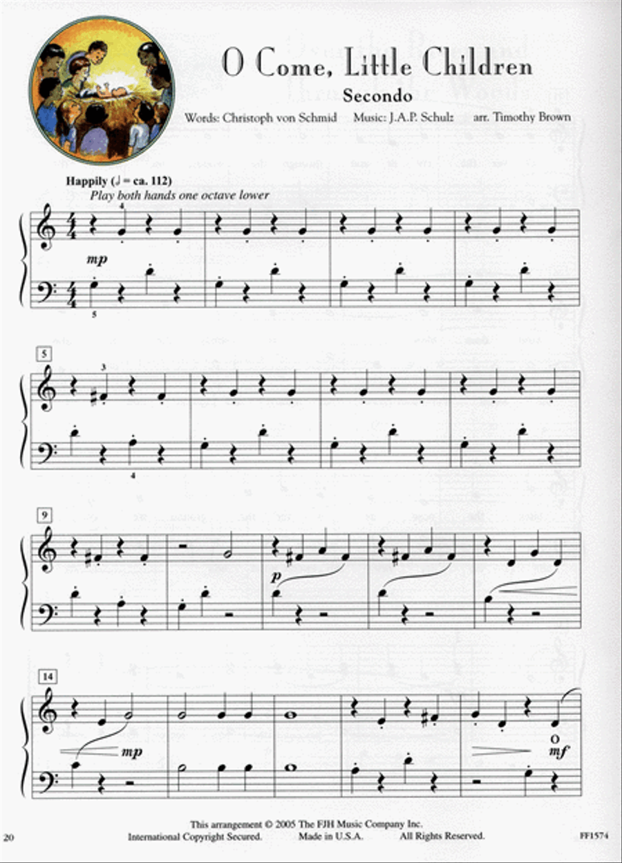 In Recital with Christmas Favorites, Book 2 Piano Method scores gallery preview page 3