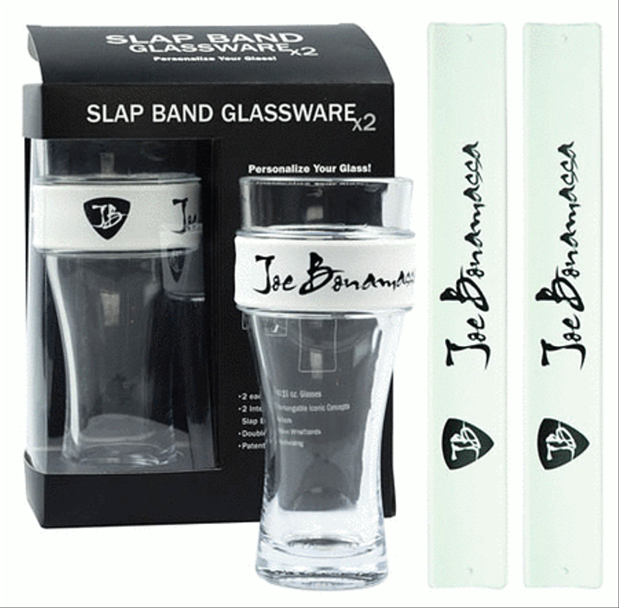 Joe Bonamassa 2-Pack Slap Band Pint Size Glassware School and Community scores gallery preview page 2