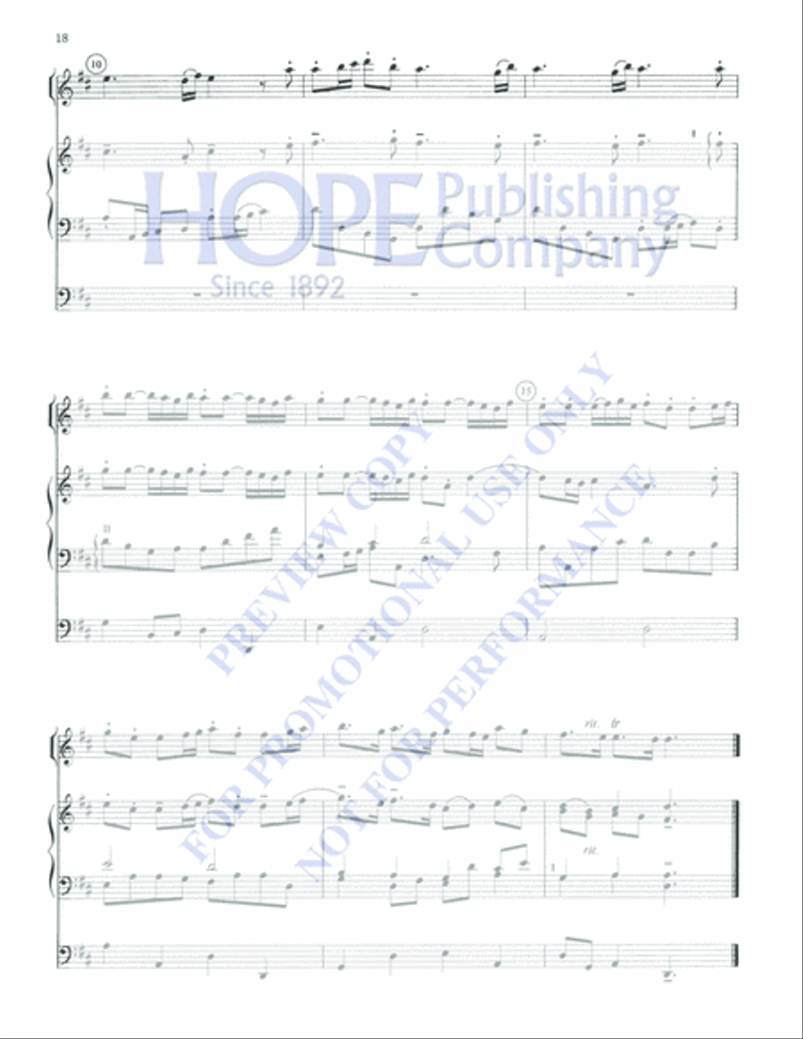 The Classical Wedding Trumpet Solo scores gallery preview page 20