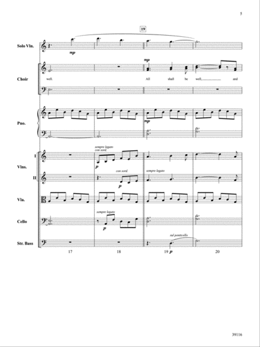 All Shall Be Well Choir scores gallery preview page 6