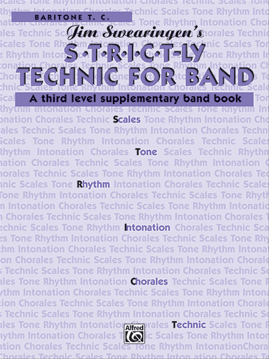 S*t*r*i*c*t-ly [Strictly] Technic for Band (A Third Level Supplementary Band Book) Concert Band Methods scores gallery preview page 1