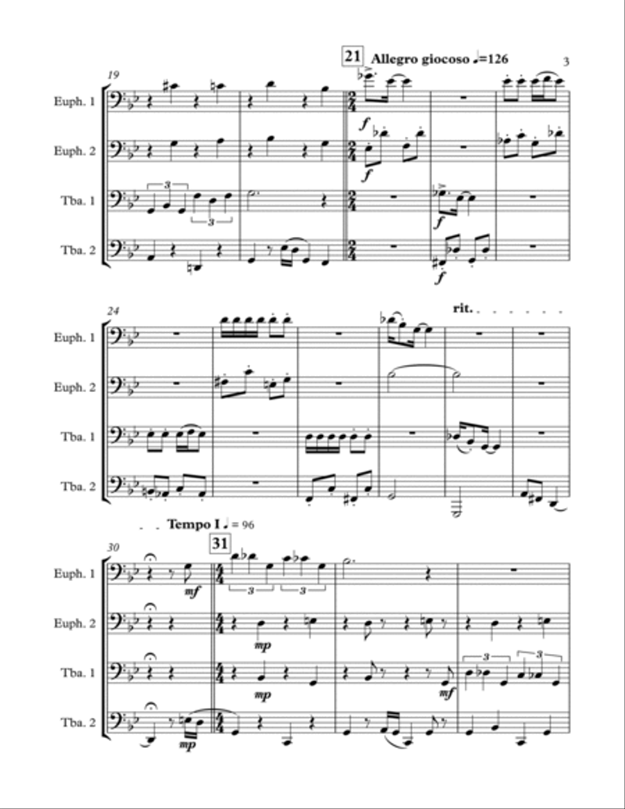 It Ain't Necessarily So Euphonium scores gallery preview page 3