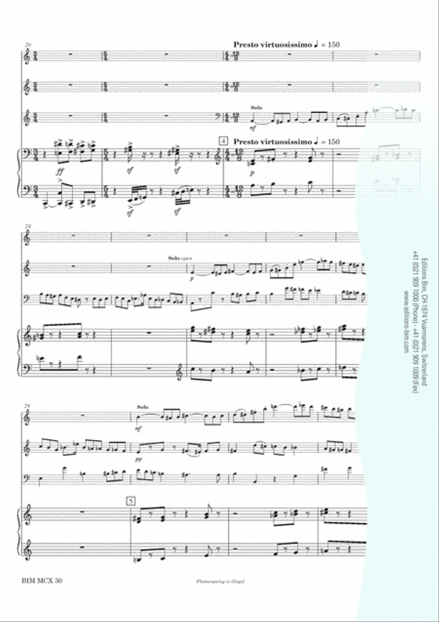 4 x 4 4 x 4 Flute scores gallery preview page 13