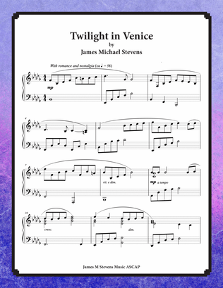 Book cover for Twilight in Venice