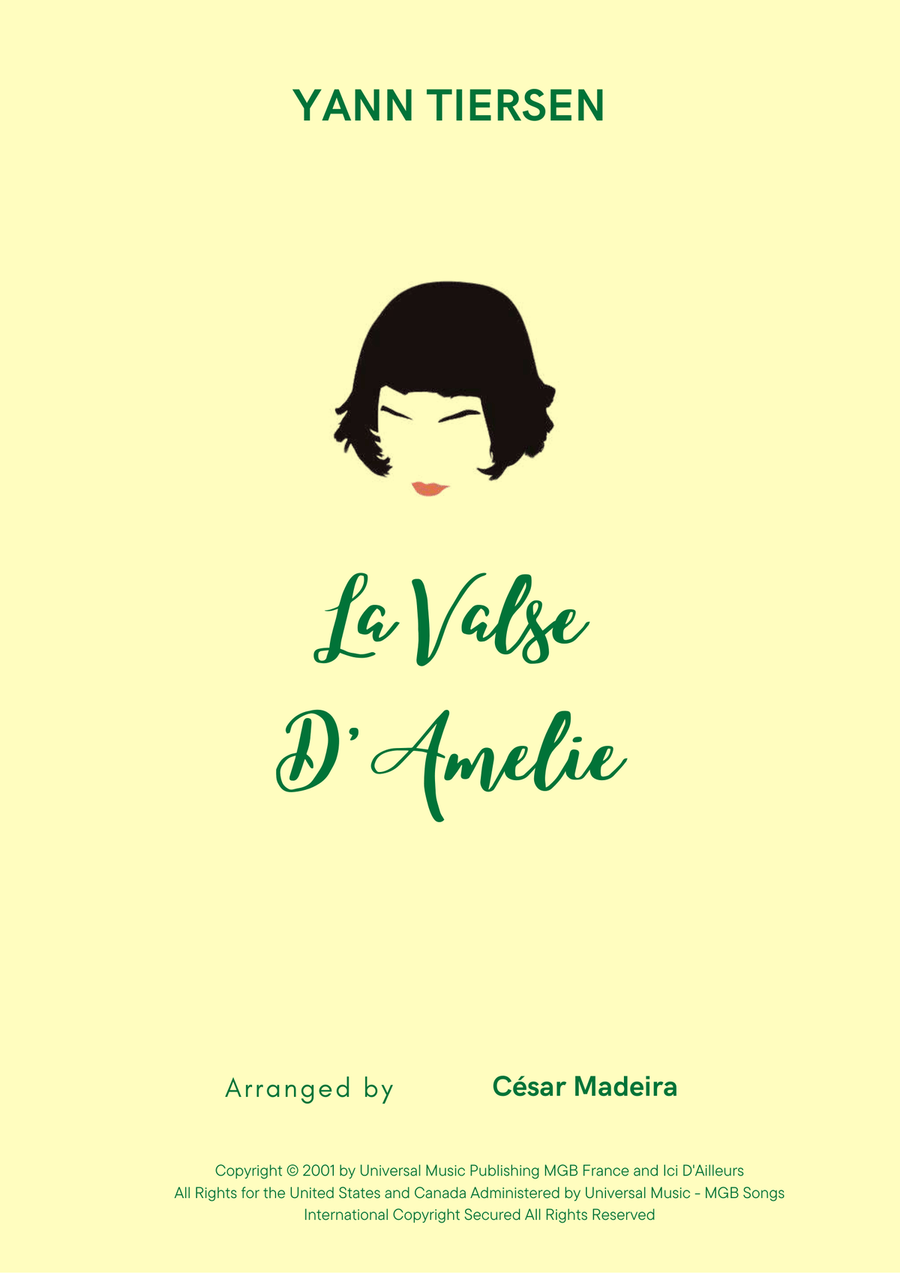 La Valse D'amelie Easy Piano scores gallery preview page 2