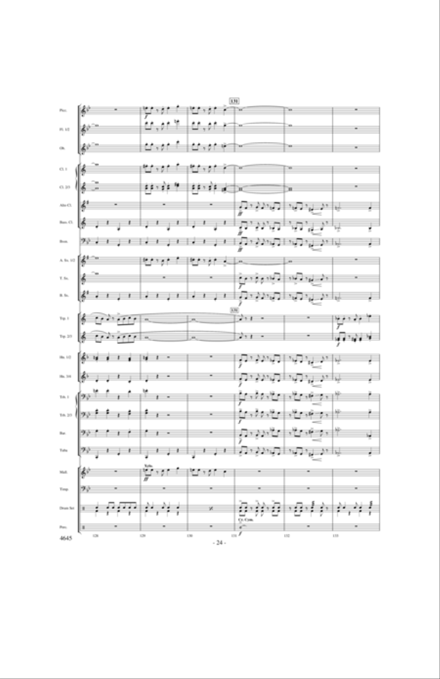 New York: 1927 Concert Band scores gallery preview page 23