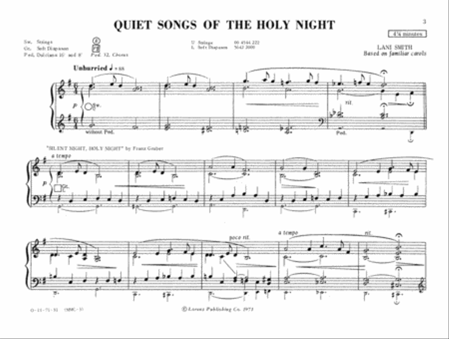 The Many Moods of Christmas, No. 1 Organ Solo scores gallery preview page 2