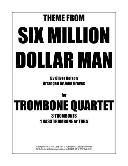 Theme From Six Million Dollar Man image number null