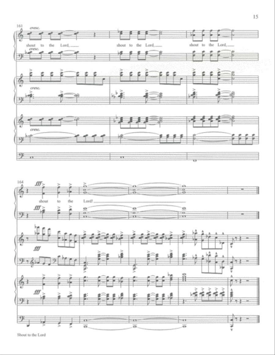 Shout to the Lord Organ scores gallery preview page 16