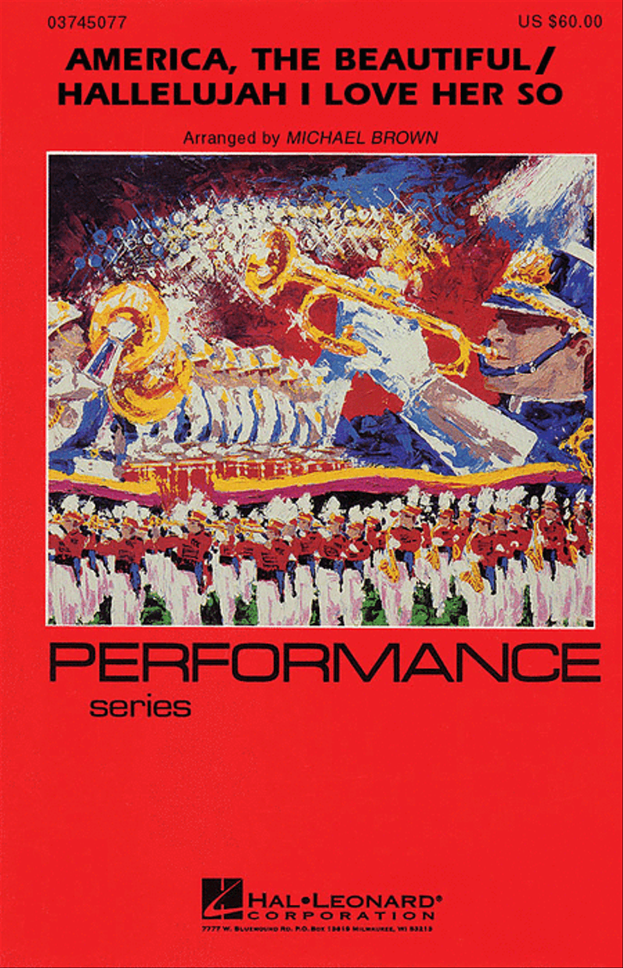 America, The Beautiful/Hallelujah I Love Her So Marching Band scores gallery preview page 1