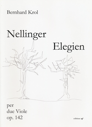Book cover for Nellinger Elegien per due Viole op. 142