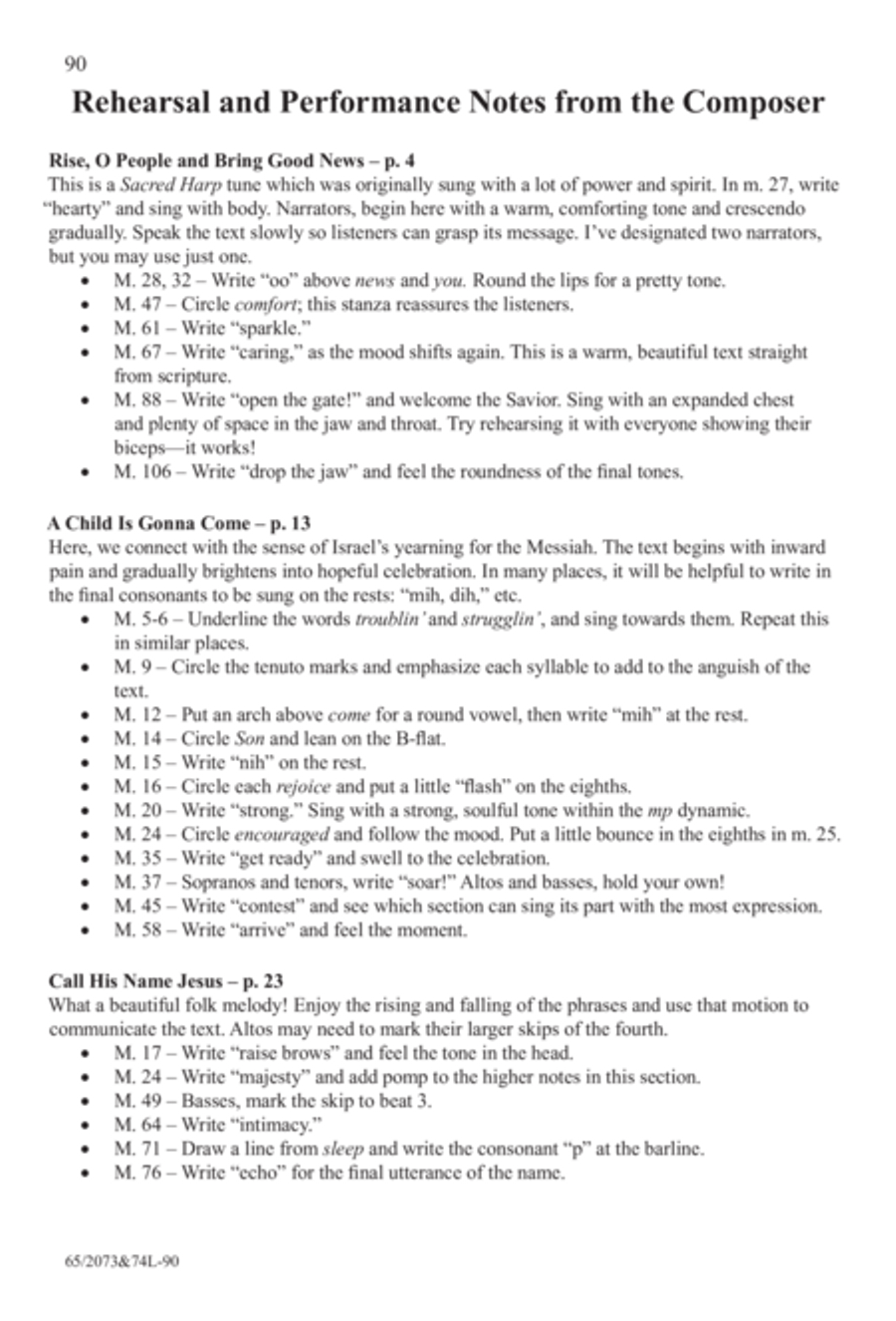 Go Sing It on the Mountain - SATB Score with Performance CD 4-Part scores gallery preview page 32
