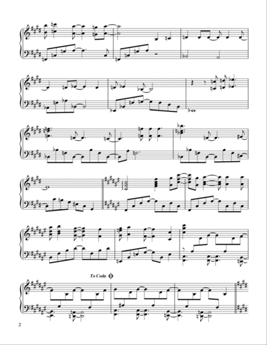 Up, Up And Away Up, Up And Away Piano Solo scores gallery preview page 2