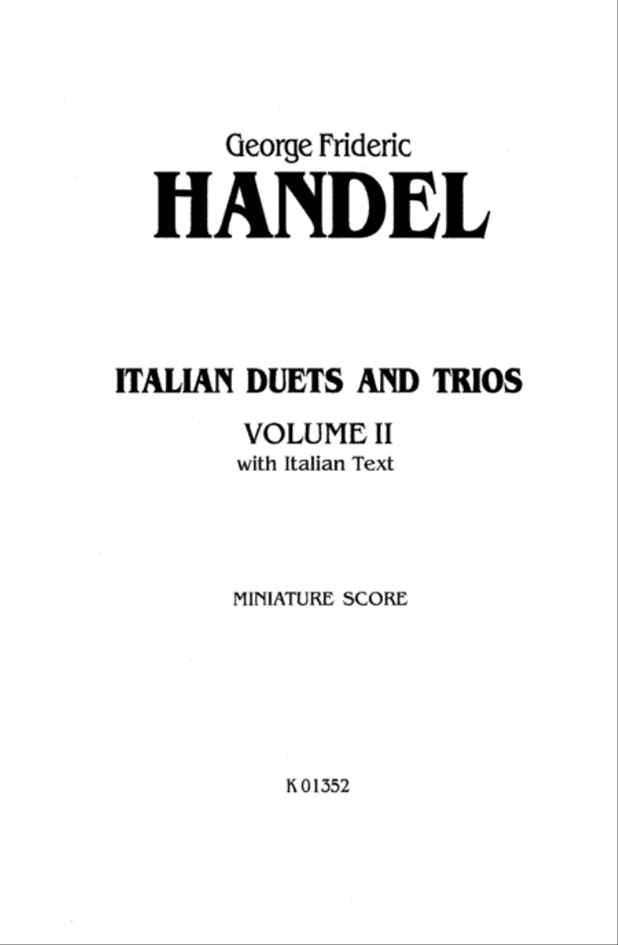 Italian Duets and Trios Voice scores gallery preview page 2