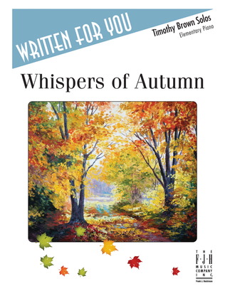 Book cover for Whispers of Autumn
