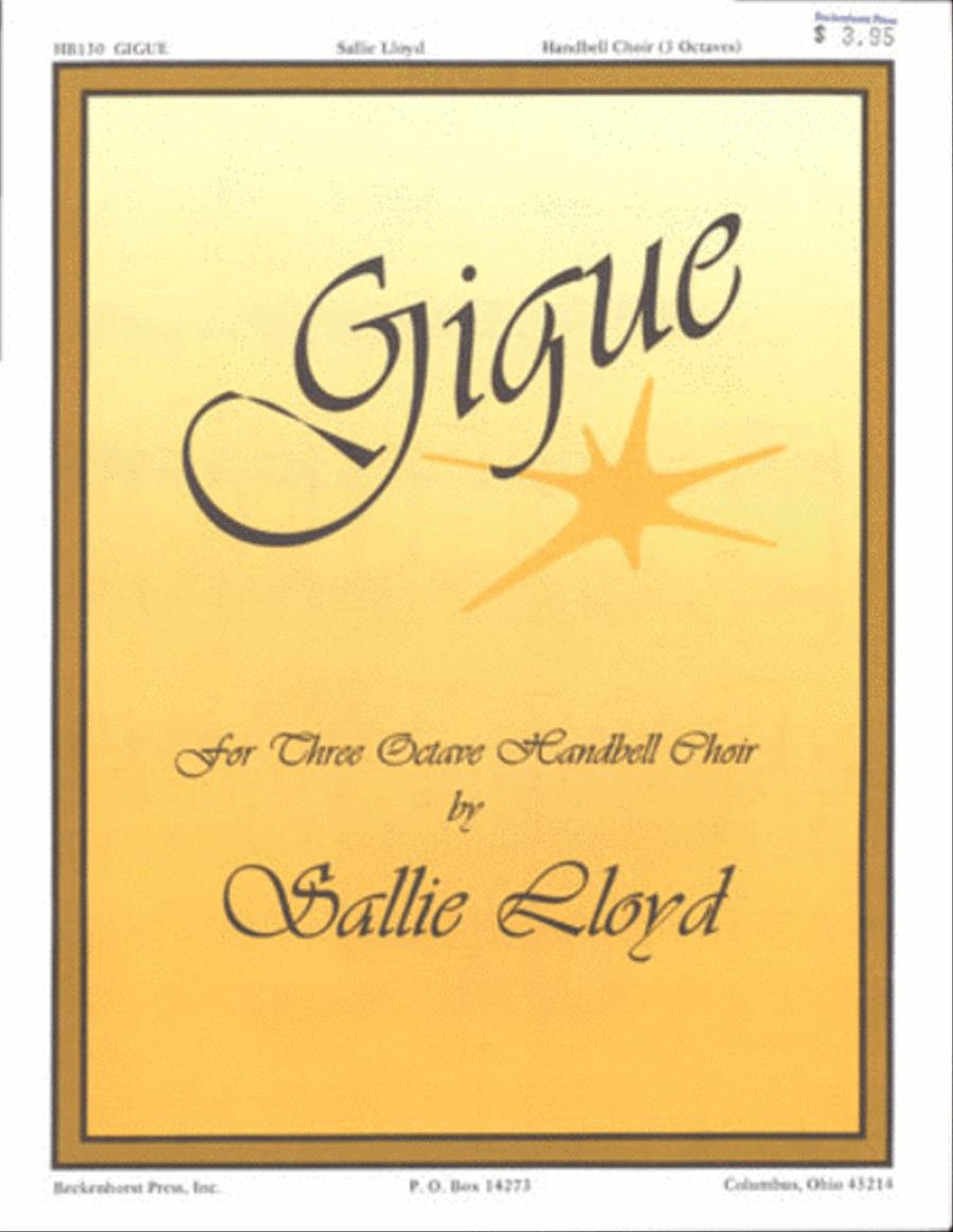 Gigue - Lloyd Gigue - Lloyd 3-Octaves scores gallery preview page 1