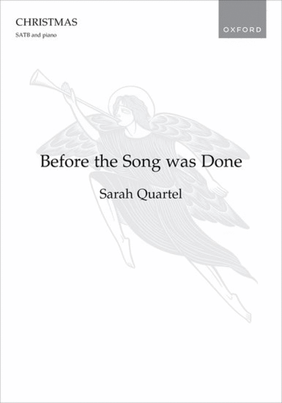 Before the Song was Done 4-Part scores gallery preview page 1