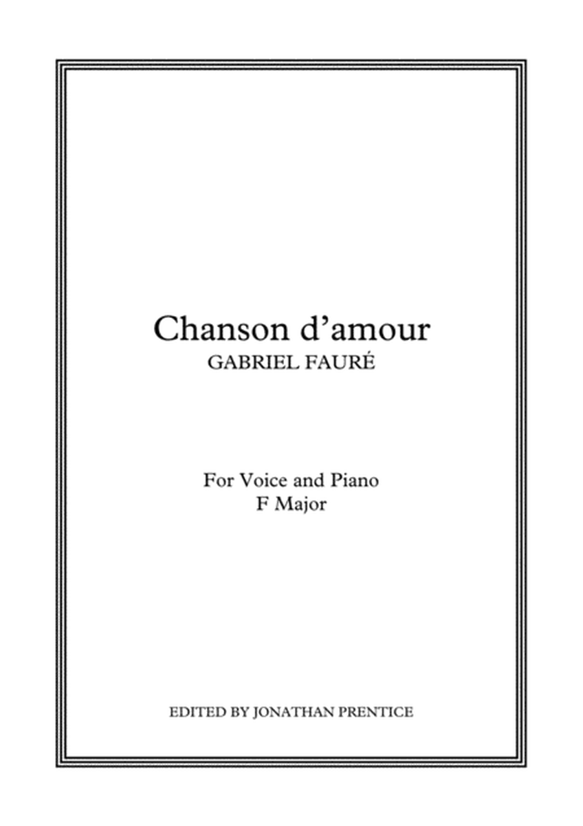 Chanson d'amour (F Major) image number null
