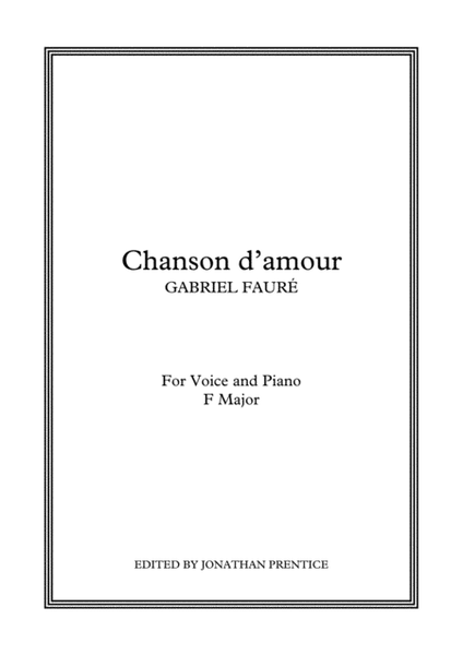 Chanson d'amour (F Major) image number null