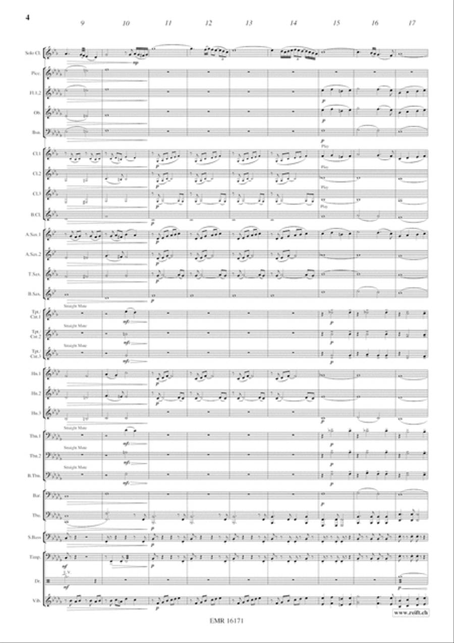 Oblivion Concert Band scores gallery preview page 5
