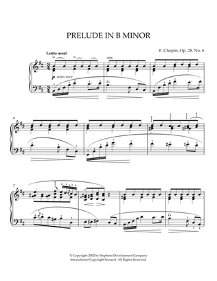 Book cover for Prelude In B Minor, Op. 28, No. 6