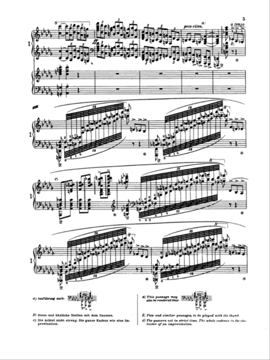 Tchaikovsky: Piano Concerto No. 1 in B flat Minor, Op. 23 Piano scores gallery preview page 3