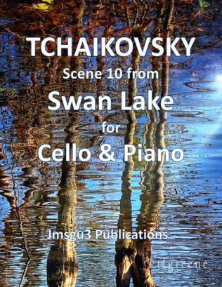 Book cover for Tchaikovsky: Scene 10 from Swan Lake for Cello & Piano