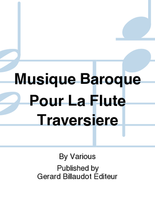 Musique Baroque Pour La Flute Traversiere