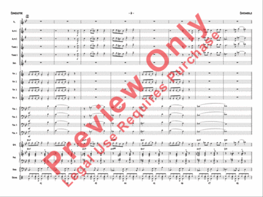 Chirimbolo Jazz Ensemble scores gallery preview page 9