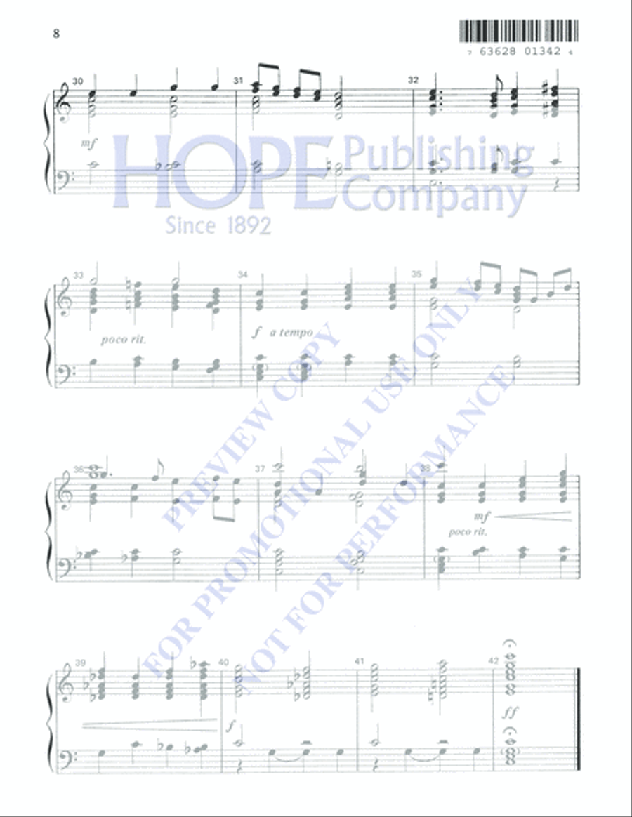 Eastertide Bells Eastertide Bells 3-Octaves scores gallery preview page 8