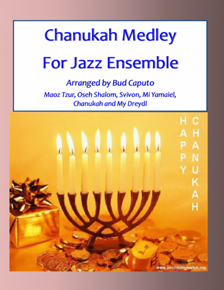 Book cover for Chanukah Medley for Jazz Ensemble