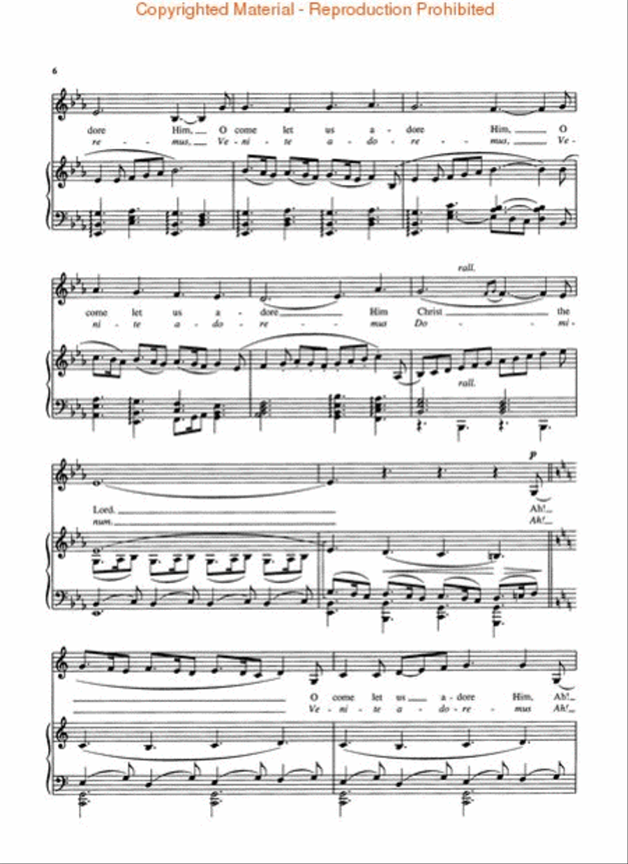 Gesu Bambino - Low Voice Gesu Bambino - Low Voice Low Voice scores gallery preview page 3