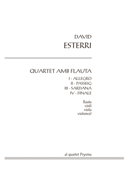 Quartet amb flauta